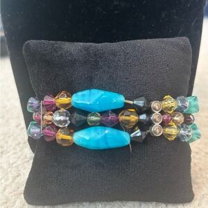 Colorful stretch bracelet